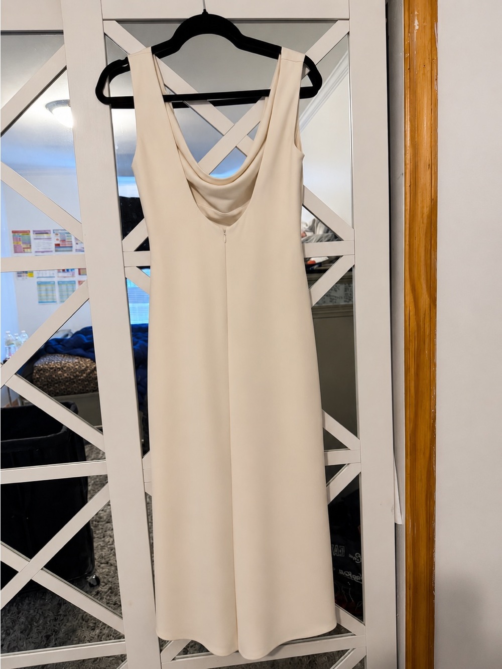 Michael Costello X Kylen Midi Dress Ivory REVOLVE - Picture 3 of 9